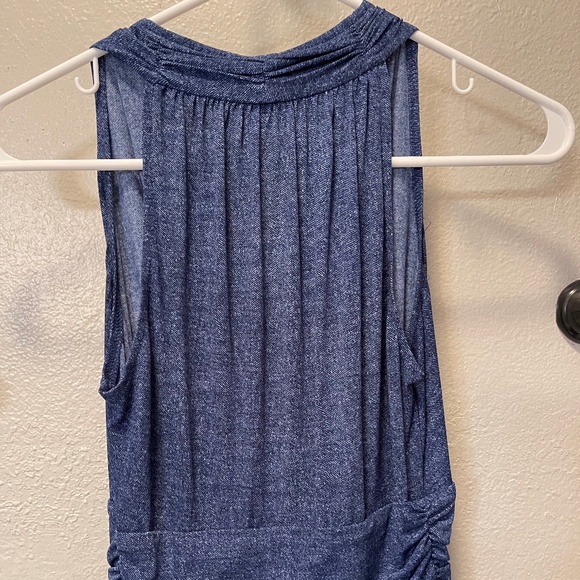 Maggy London Sleeveless V-Neck Empire Waist Dress - Picture 4 of 8